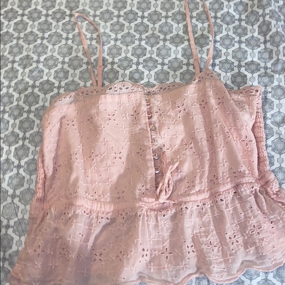 Flower crop top